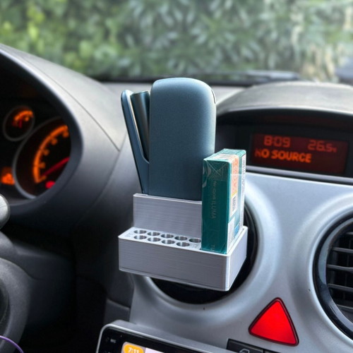 Car Mount for iQOS iluma & iPrime Silver Color new