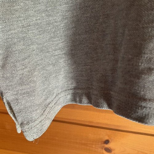 Men's T-shirt 100% cotton gray like new, size M