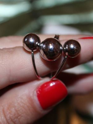 Adjustable ball ring like new