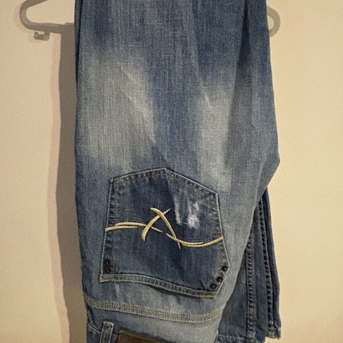 Diesel Denim Division Jeans W34 used, authentic Y2K blue washed