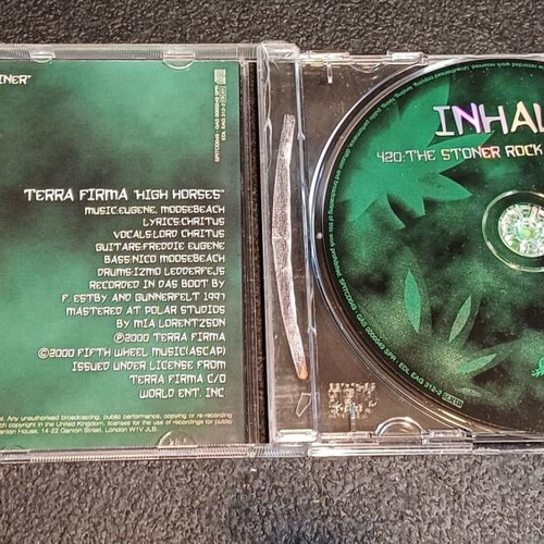 Inhale 420 The Stoner Rock Compilation CD used, rock