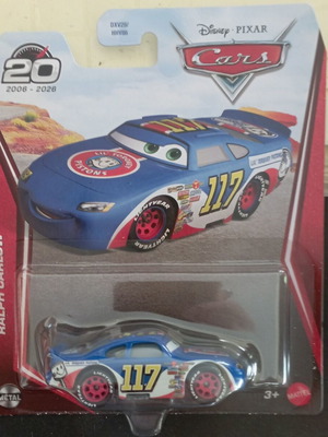 Disney Pixar Cars Ralph Carlow μεταλλικό αυτοκινητάκι, κλίμακα 1:55