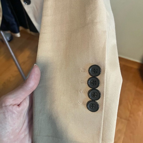 Beige Zara jacket used, size Small