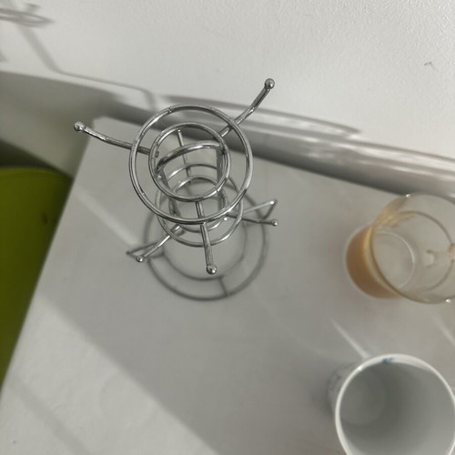 Set of 6 mugs and 1 coaster