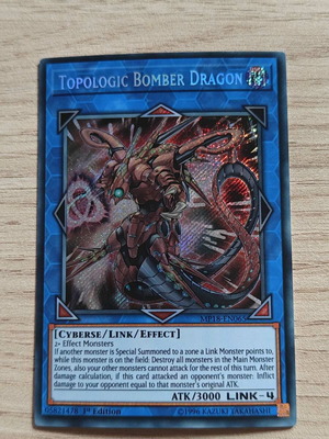 Topologic Bomber Dragon MP18-EN065 1st edition (Secret Rare) καινούργιο