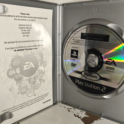 Need for Speed Most Wanted PlayStation 2 game
