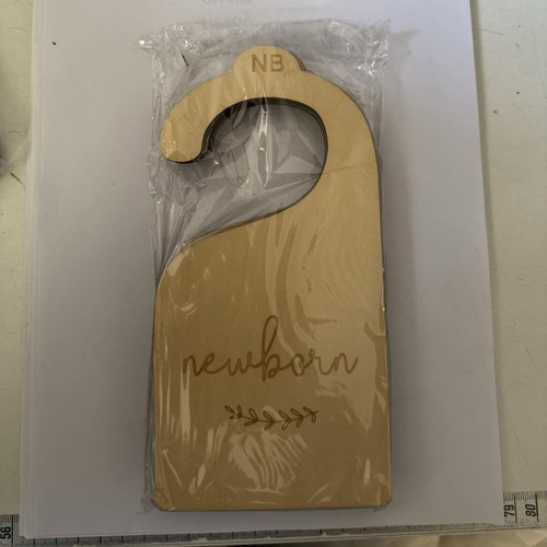 Wooden baby closet divider hangers new