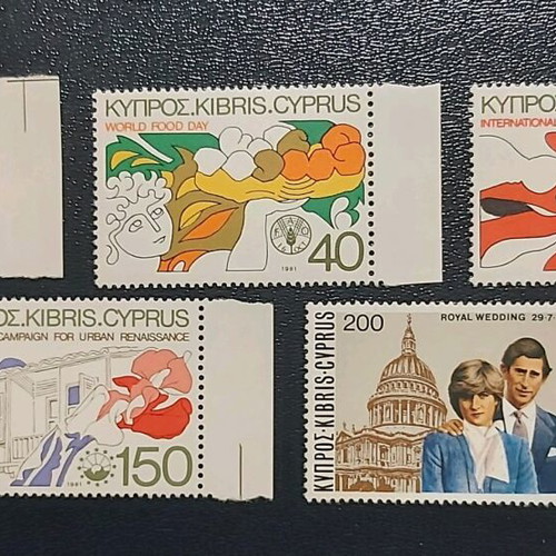 Cyprus stamp series new, 6 lux sets, various dates