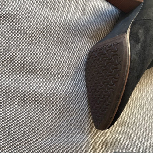 Gianni Del Prete leather suede boots like new black size 39