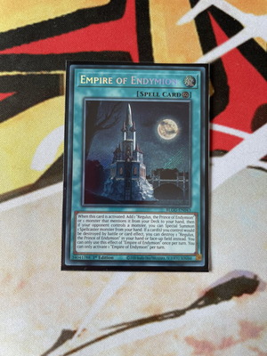 Yugioh Empire of Endymion Secret Rare Near Mint