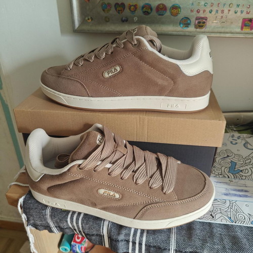 Fila Boldbay athletic shoes new, size 43, brown-white