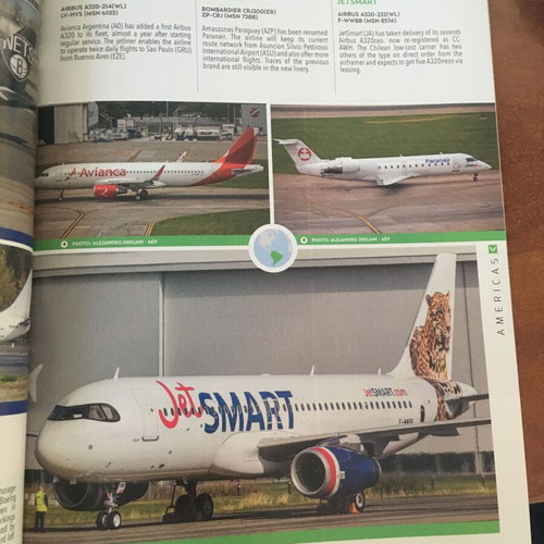 Airways Magazine 12 issues like new, year 2018, English