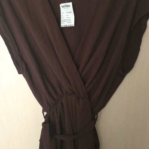 Jumpsuite brown one-piece with belt new