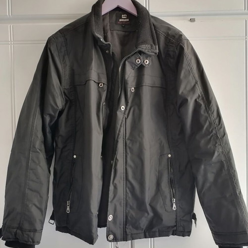 Black jacket used, size L