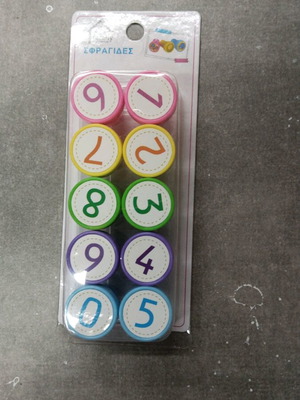 Number stamps new