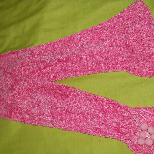 Children's scarf used, length 1.10cm