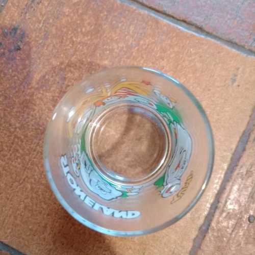 Stoneland Nutella collectible glass used