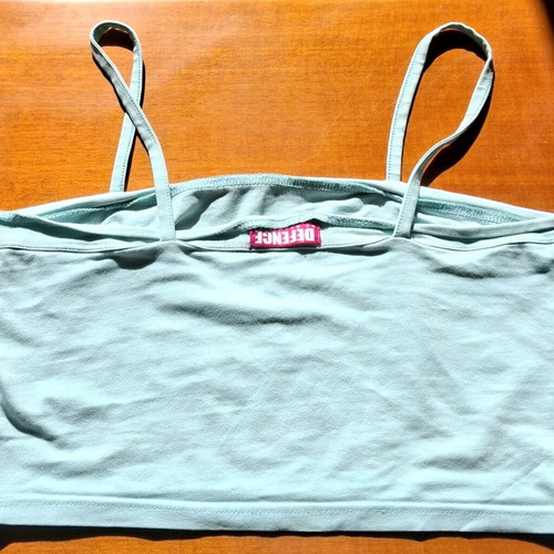 Defence women's top XS turquoise like new