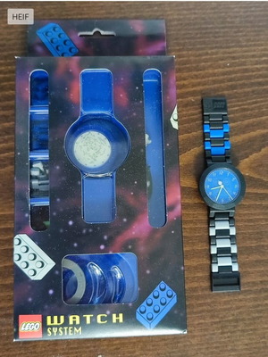 Lego Vintage Assembled Watch used Blue Space edition
