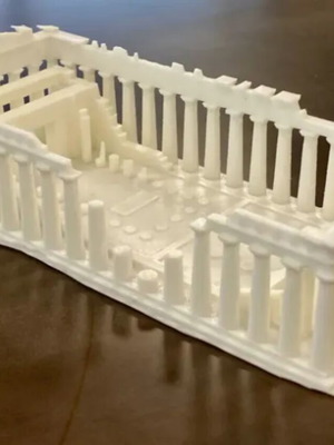 Ακρόπολη 3D εκτυπωμένο μοντέλο, καινούργιο