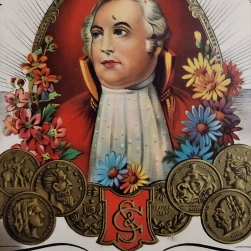 Collectible cigar box used from the 1970s