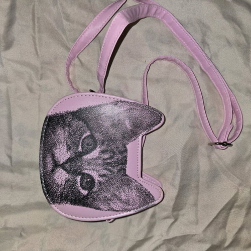 Children's crossbody bag pink used once