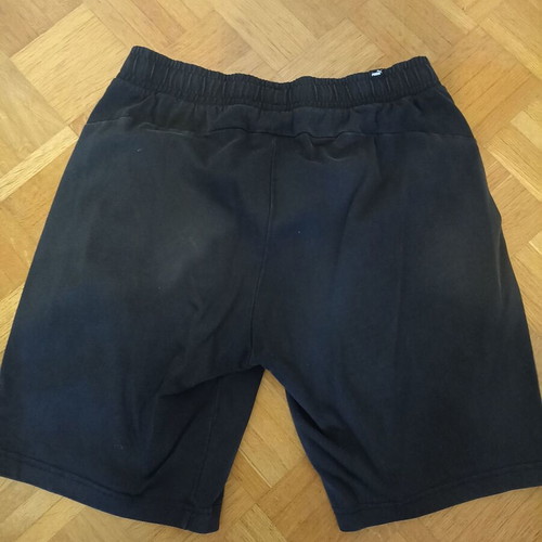 Puma shorts and T-shirt set used, size large, black and blue