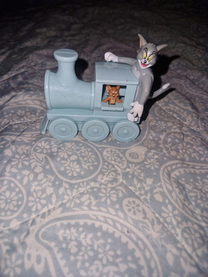 Tom & Jerry φιγούρα μεταχειρισμένη παιχνίδι McDonald's Happy Meal