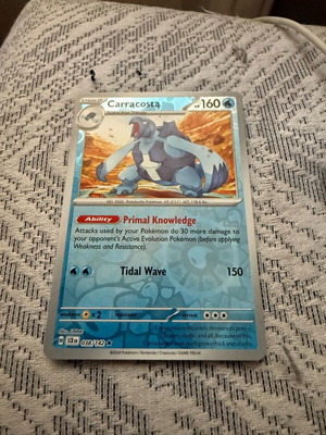 Pokemon Carracosta new, rare