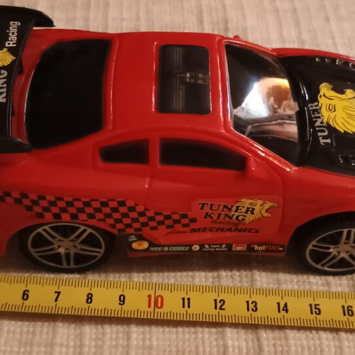 Tuner King Racing toy car, plastic, lightweight