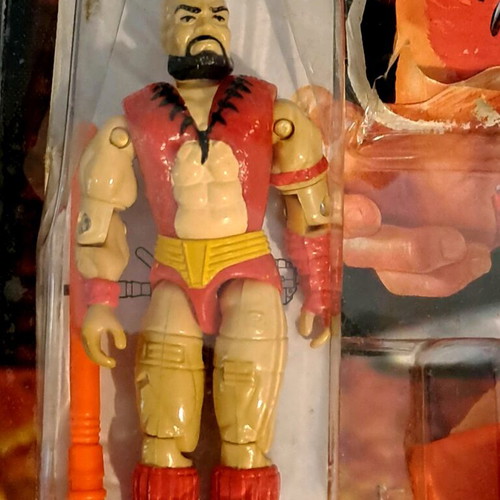 GI Joe Street Fighter 4 figures like new, carded 1992