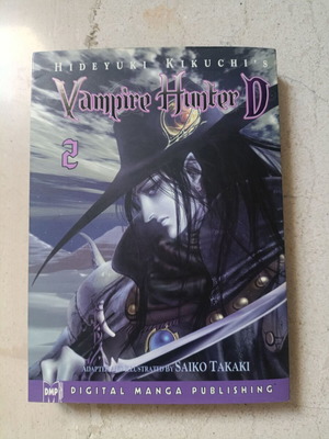Vampire Hunter D Manga Vol. 2 by Hideyuki Kikuchi