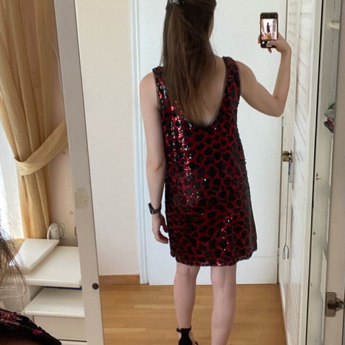 Zara sequin mini dress size S, like new