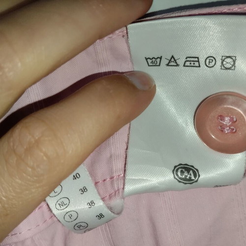 Canda C&A Pink Bermuda Pants Like New No. 38-40 Cotton