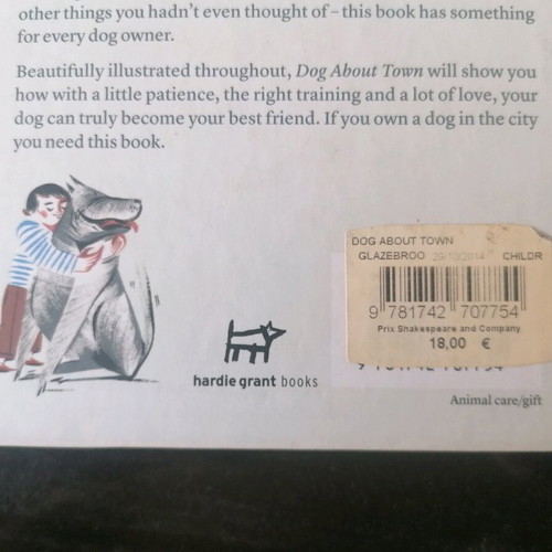 Dog About Town book new with extra Greek dog breeds guide