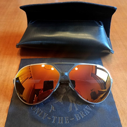 Diesel Aviator sunglasses like new with clear lenses