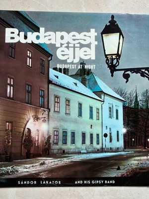 Βινύλιο Budapest éjjel - Budapest at night σαν καινούργιο