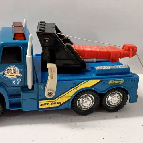 Matchbox Large Tow Truck 26cm used, blue