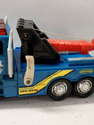 Matchbox μεγάλο ρυμουλκό 26εκ μεταχειρισμένο, μπλε