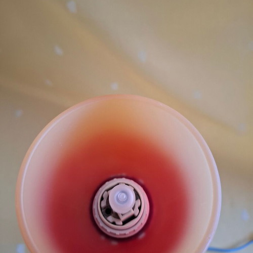 Table lamp like new with gradient glass lighting