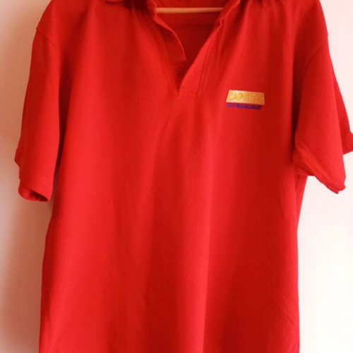 Polo shirt red size XXL like new