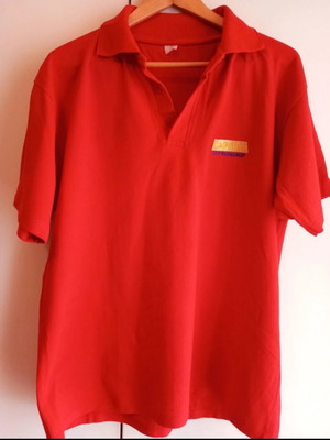 Polo shirt red size XXL like new