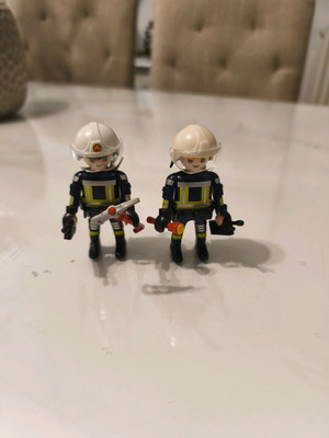 Playmobil firefighters used