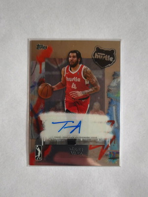 Timmy Allen Autograph Basketball Card like new, Topps G-League Chrome