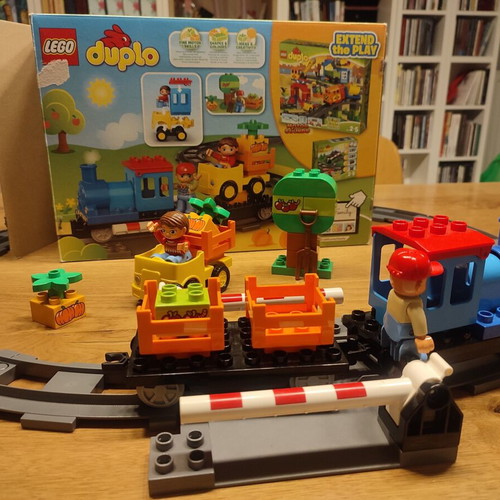 Lego Duplo Classic Train 10810 used, complete with box and instructions