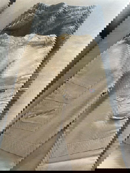 Σετ 2 cargo παντελόνια για 6 ετών