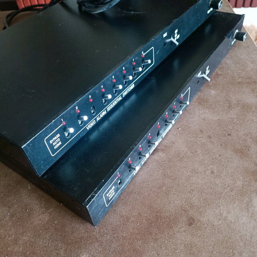 Video Alarm Sequential Switcher used, 2 pcs