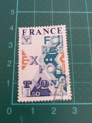 France Stamp 1976 50th Anniversary of French Fairs and Exhibition like new