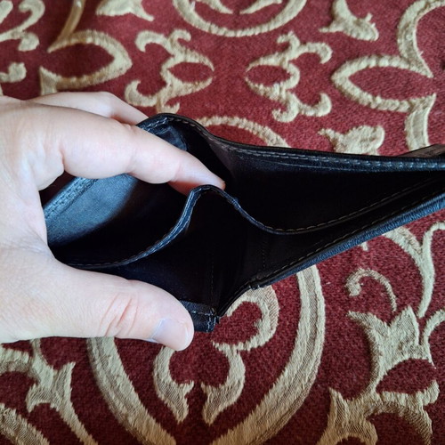 Black men's wallet