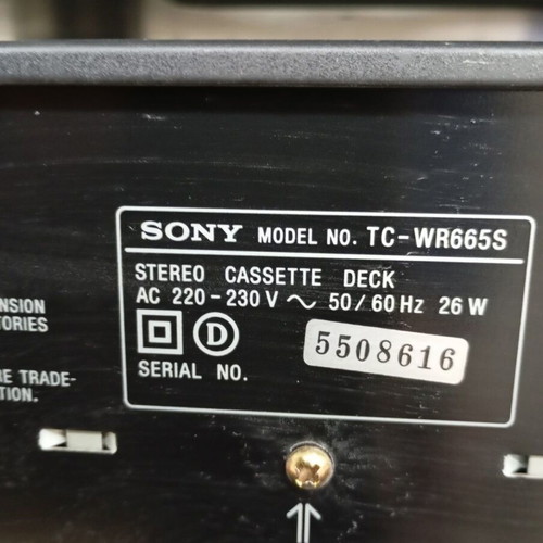 Sony vintage sound system with Audio Spectrum TLS-40 speakers, 4 units